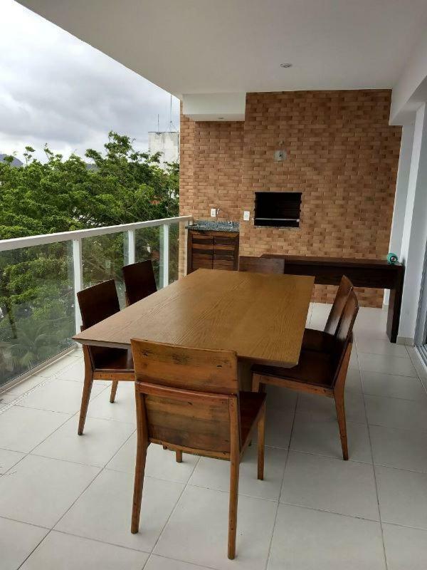 Apartamento Guaruja Enseada Mobiliado Varanda Gourmet E Lazer Completo Экстерьер фото